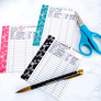 Cashless Envelope Trackers (Printable)