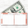 Spring Horizontal Cash Envelopes (Printable)
