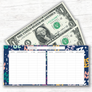 New Year 2022 Theme Horizontal Cash Envelopes (Printable)