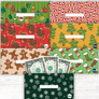 Holiday Cheer Theme Horizontal Cash Envelopes (Printable)