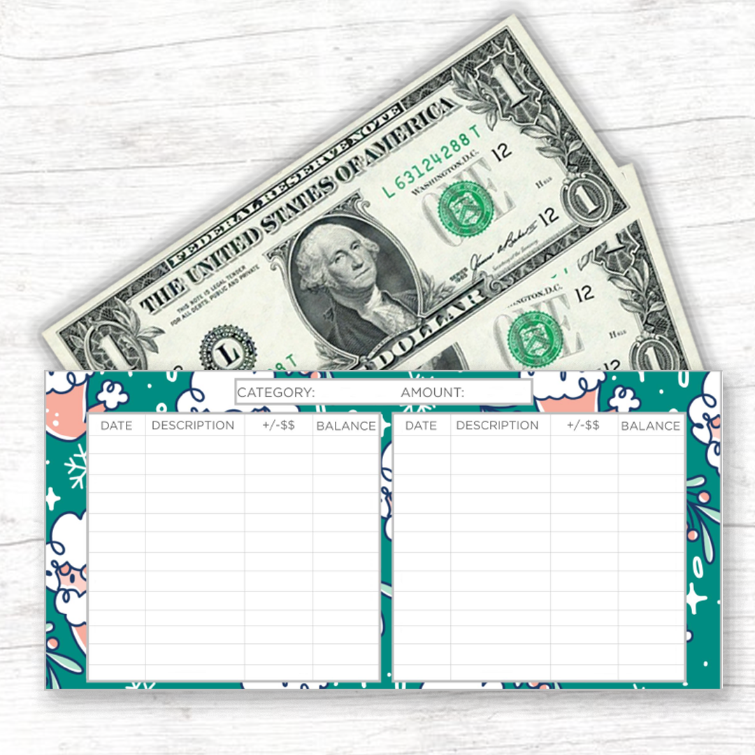 christmas money envelopes dollar tree Christmas Theme Horizontal Cash Envelopes (Printable) – The Budget Mom