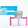 Spring Flower Design Horizontal Cash Envelopes (Printable)