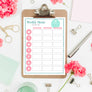 An 11-page meal planning workbook designed to help you succeed with your food budget!