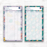 Leaves & Pumpkins Theme Spending Trackers (Printable)
