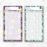 Leaves & Pumpkins Theme Spending Trackers (Printable)