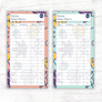 "Fall is Here" Theme Spending Trackers (Printable)
