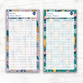 Summer Theme Spending Trackers (Printable)