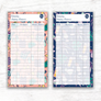 Summer Theme Spending Trackers (Printable)