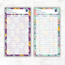 Garden Theme Spending Trackers (Printable)