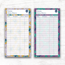 Butterfly Theme Spending Trackers (Printable)