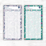 Garden Theme Spending Trackers (Printable)