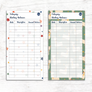 Llama Theme Spending Trackers (Printable)