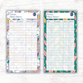 Fall Floral Theme Spending Trackers (Printable)