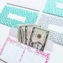 Freckle Design Horizontal Cash Envelopes (Printable)