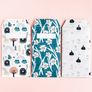 Girl Child Design Vertical Cash Savings Envelopes (Printable)
