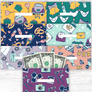 Wedding Theme Horizontal Cash Envelopes (Printable)