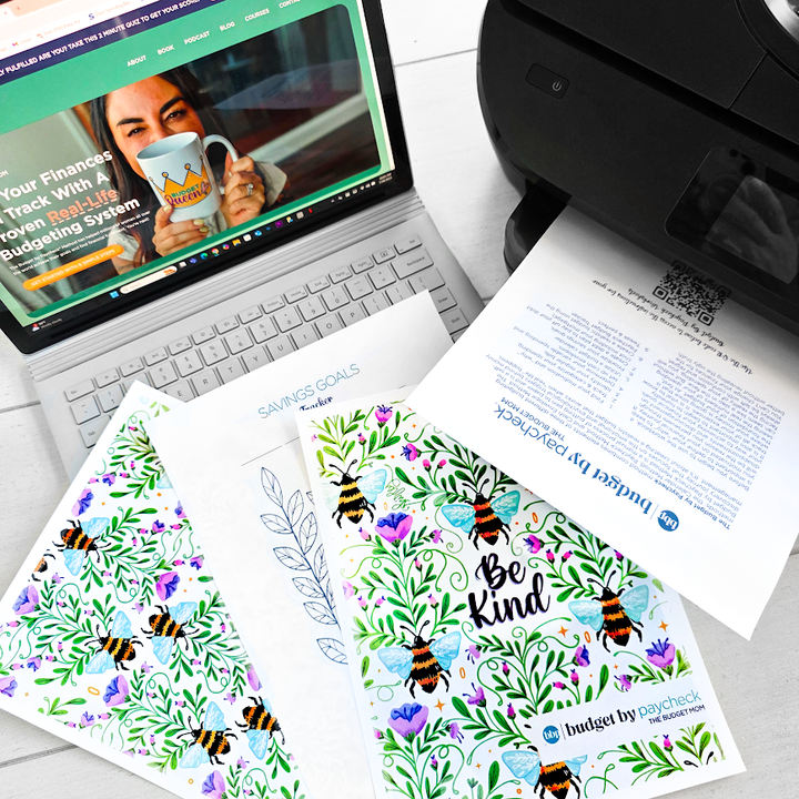 PDF Budget by Paycheck Workbook Download