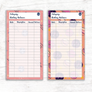 Celestial Theme Spending Trackers (Printable)