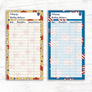 4th of July Theme Spending Trackers (Printable)