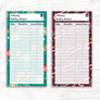 'The Holidays Are Here!' Theme Spending Trackers (Printable)