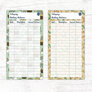 "Lucky" Theme Spending Trackers (Printable)