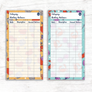 Disney Theme Spending Trackers (Printable)