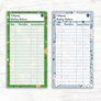 Disney Theme Spending Trackers (Printable)