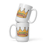 "Budget Queen" White Mug