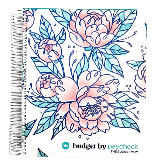 Budget By Paycheck® Full Size (Peony or Paint Stroke)