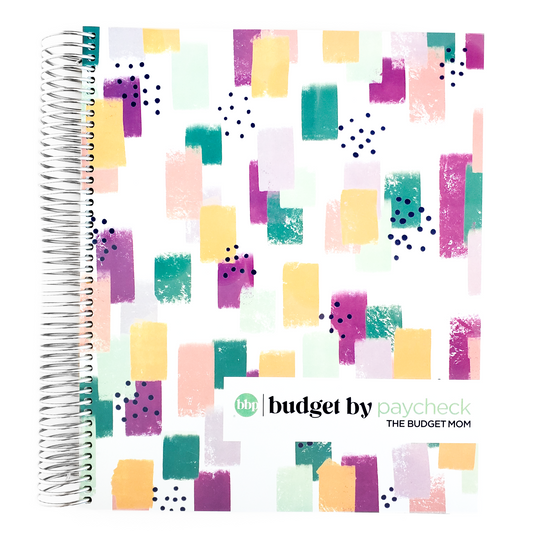 Budget By Paycheck® Full Size (Peony or Paint Stroke)