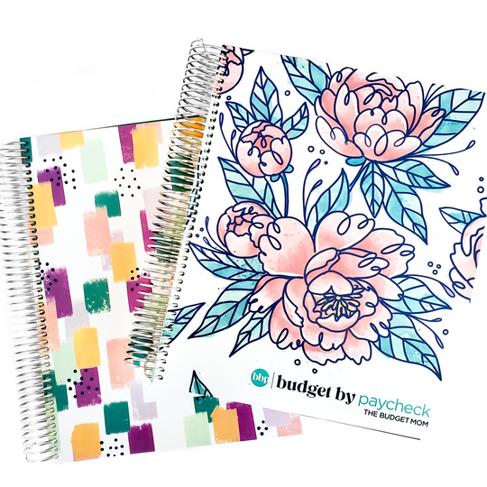 Budget By Paycheck® Full Size (Peony or Paint Stroke)