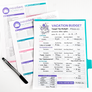 Vacation Budget & Packing List Printables