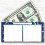 Butterfly Theme Horizontal Cash Envelopes (Printable)