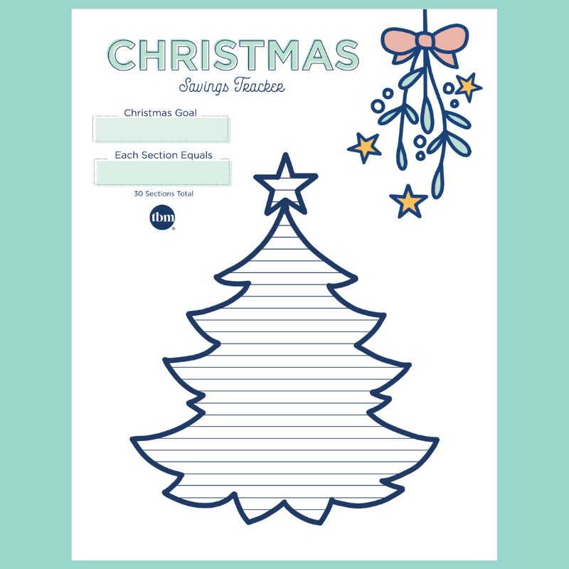 savings-goal-tracker-bundle-printable-the-budget-mom for Free Printable Christmas Savings Tracker Savings Goal Tracker Bundle (Printable) – The Budget Mom for Free Printable Christmas Savings Tracker