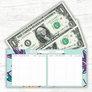 "Fall is Here" Theme Horizontal Cash Envelopes (Printable)
