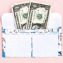 Llama Design Horizontal Cash Envelopes (Printable)