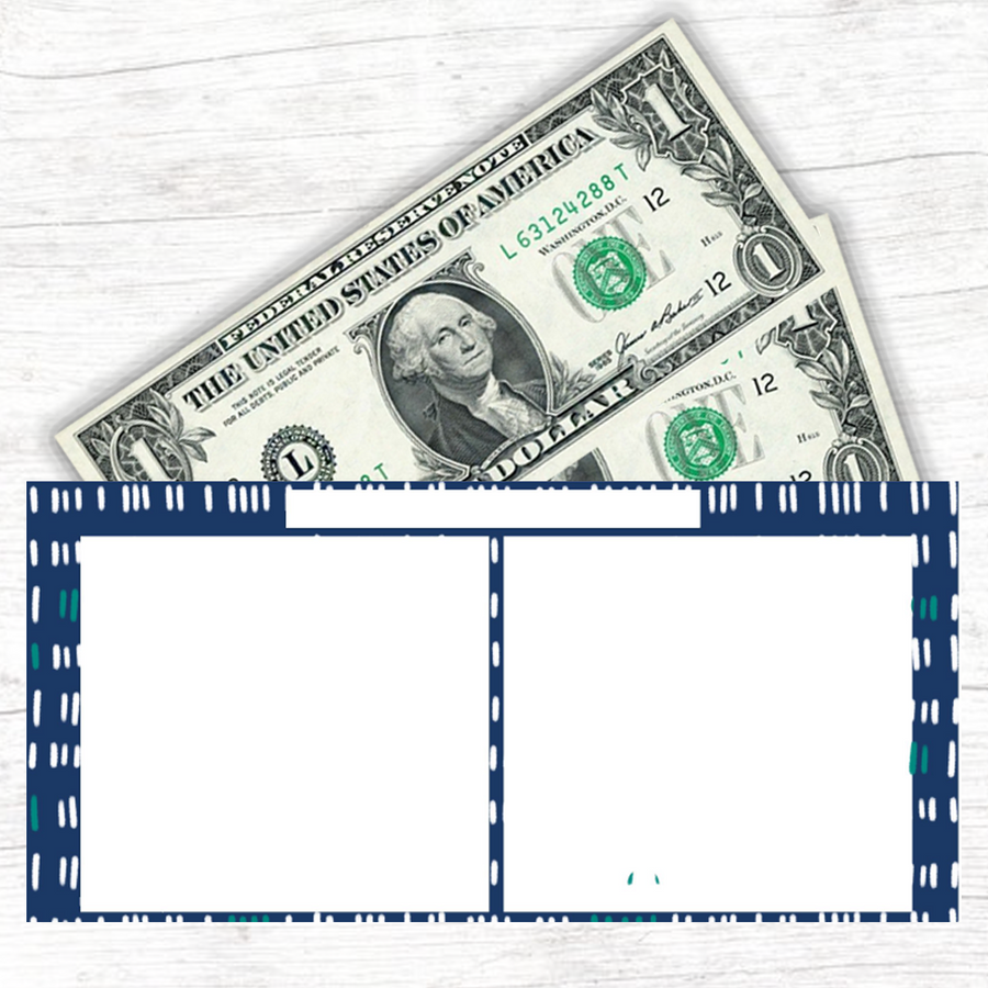 Neutral Theme Horizontal Cash Envelopes (Printable)
