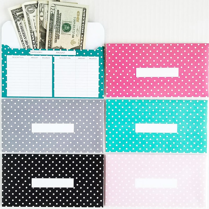 Do you use the cash envelope method for your budget? Organize your cash and stick to your budget by keeping track of your cash spending. These are great for the Dave Ramsey budget system.