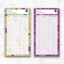 Halloween Theme Spending Trackers (Printable)
