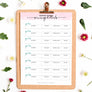 Sinking Funds Savings Trackers (Printable)
