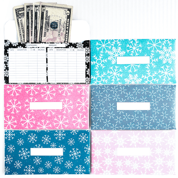 Do you use the cash envelope method for your budget? Organize your cash and stick to your budget by keeping track of your cash spending. These are great for the Dave Ramsey budget system. Get ready for winter by adding these fun snowflake cash envelopes to your budget!