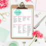 An 11-page meal planning workbook designed to help you succeed with your food budget!