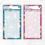 Winter Theme Spending Trackers (Printable)