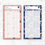 Bumblebee Theme Spending Trackers (Printable)