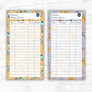Garden Theme Spending Trackers (Printable)