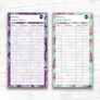 Butterfly Theme Spending Trackers (Printable)
