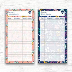New Year 2022 Theme Spending Trackers (Printable)