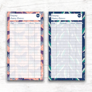Butterfly Theme Spending Trackers (Printable)