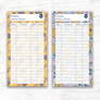 Bumblebee Theme Spending Trackers (Printable)