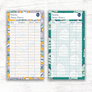 Bumblebee Theme Spending Trackers (Printable)